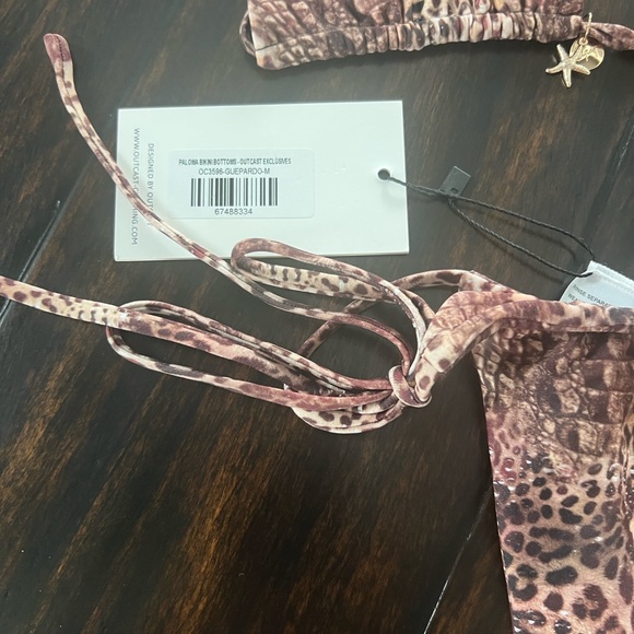 Leopard Print Triangle Bikini Set - Picture 6 of 7